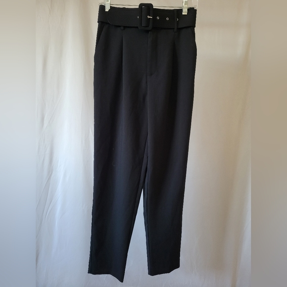 Black cigarette style trousers - Picture 2 of 5